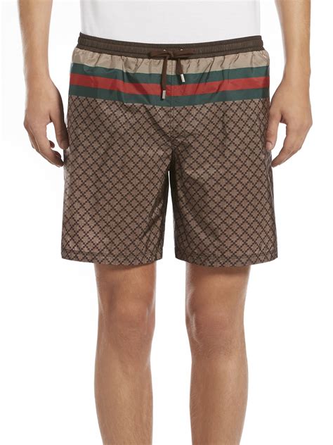 gucci trunks men|Gucci swimming trunks.